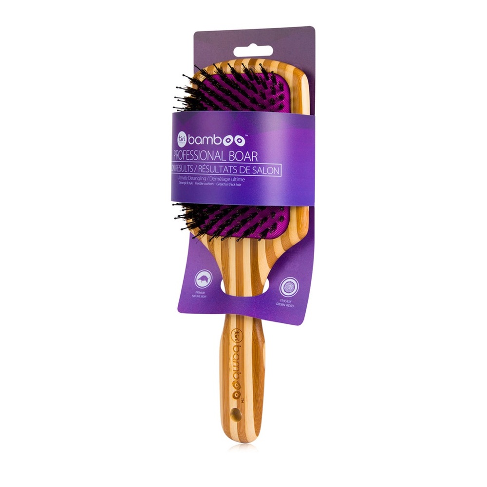 Bamboo Professional Boar Hair Brush